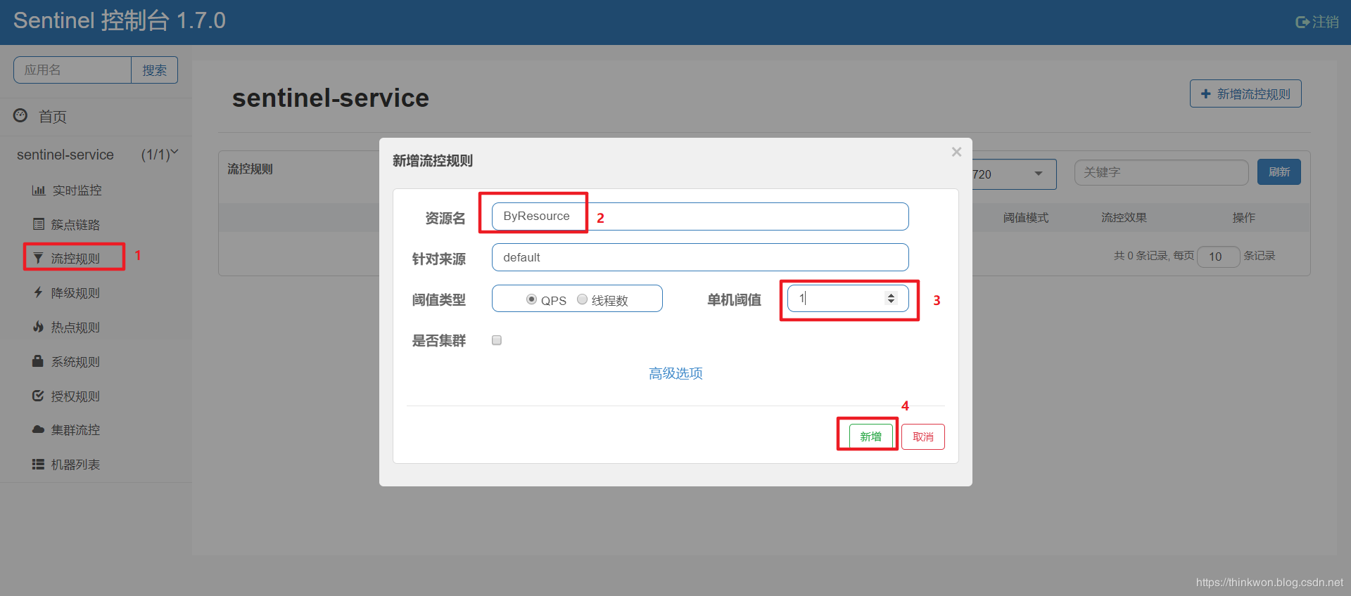 Spring Cloud入门-Sentinel实现服务限流、熔断与降级(Hoxton版本)