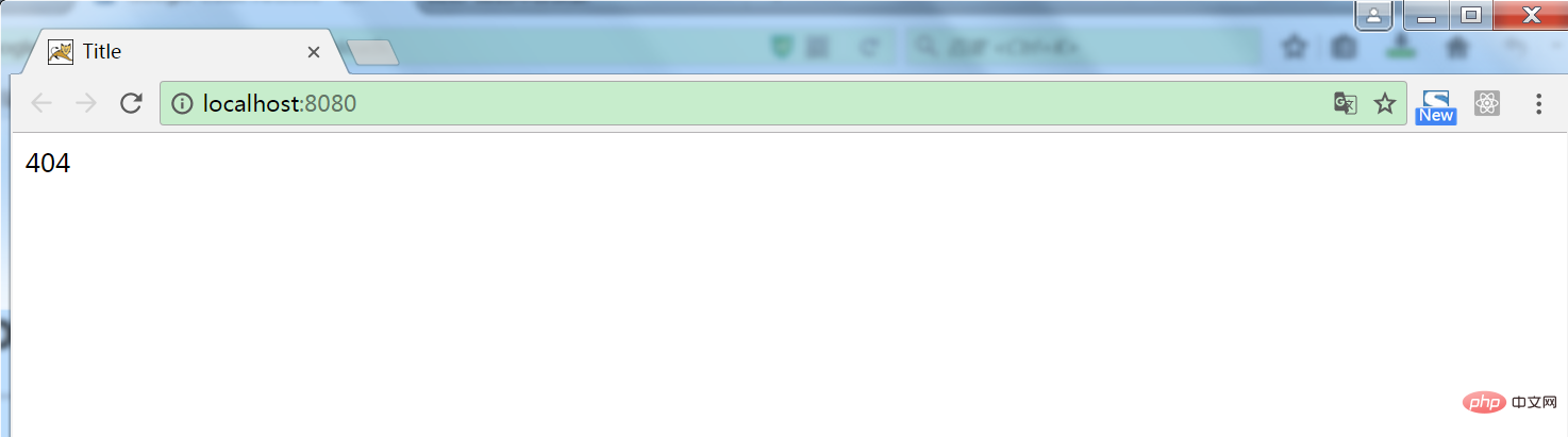 java自定义错误页面实现方法插图1