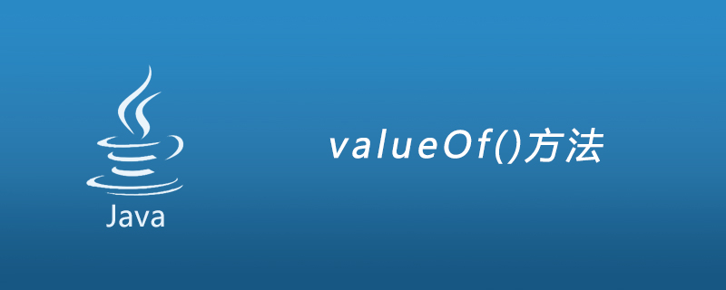 valueOf()方法的使用插图