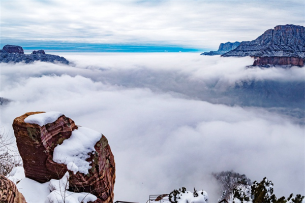 七大穷游雪景景点排行榜：老界岭上榜，它是中原雪乡插图1