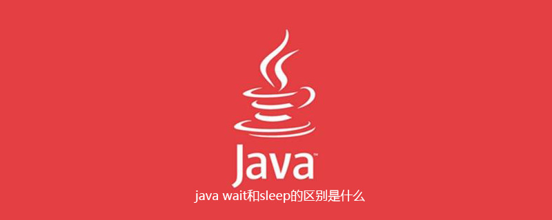 java wait和sleep的区别是什么插图