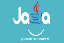 java怎么打开二进制文件|爱分享