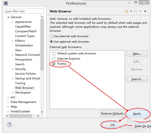 eclipse怎么切换浏览器插图5