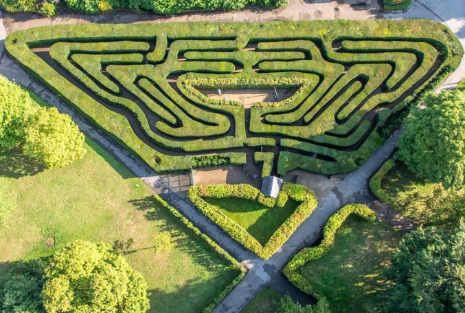 世界十大迷宫 每一个都复杂难辨，你看得懂吗插图4