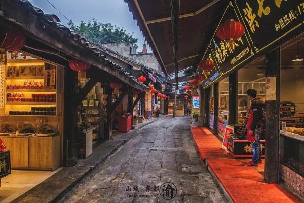 重庆十大古镇 中山古镇依河而建丰盛古镇地理位置优越插图6