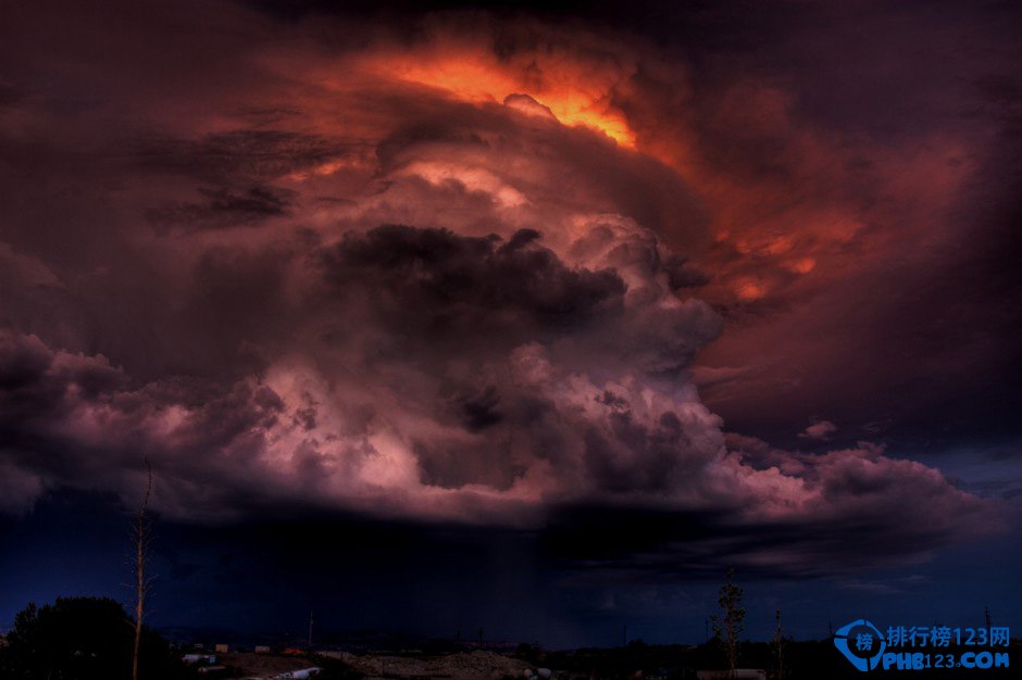 全球十大最炫目壮观的末日云彩排行榜 云朵无与伦比的美插图6