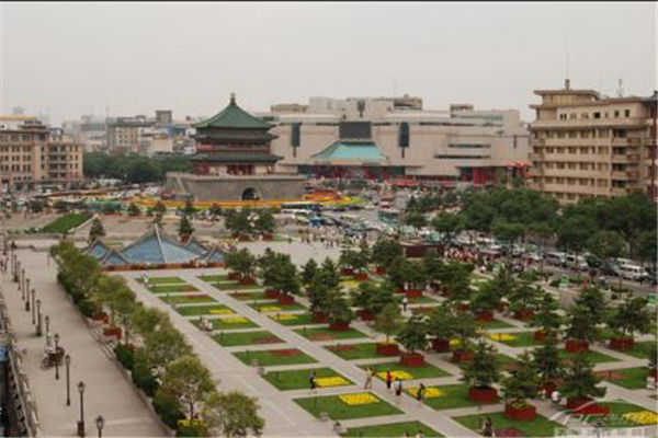 西安十大公园排行榜：钟鼓楼广场上榜，它占据第一插图4