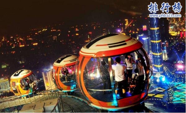 世界上最高的摩天轮,广州塔摩天轮凌空450米（纵览广州全景）插图3