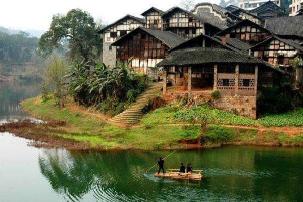 重庆十大古镇 中山古镇依河而建丰盛古镇地理位置优越插图9