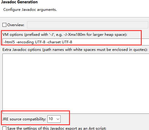 如何使用eclipse生成java文档插图4