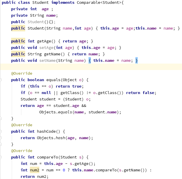 java中comparable和comparator的区别插图3