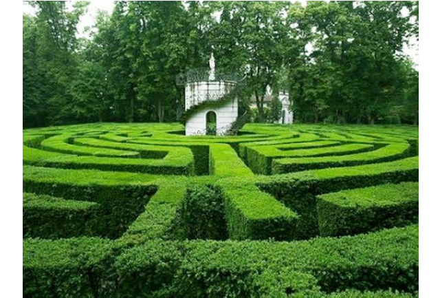世界十大迷宫 每一个都复杂难辨，你看得懂吗插图5
