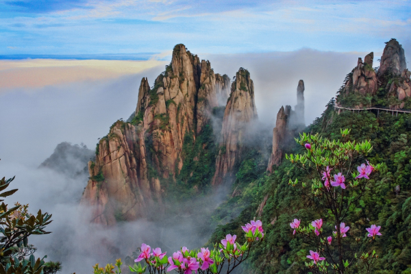 江西省十大名山，井冈山名副其实，第三名被誉世界最美的山插图7