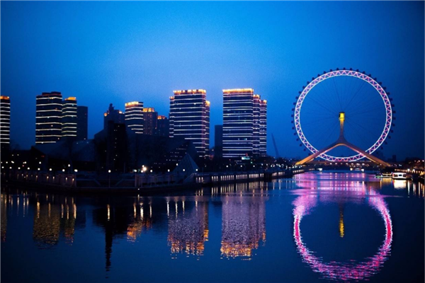 天津五大抖音景点排名 滨江道繁华天津之眼地标性建筑插图4