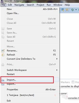 eclipse怎么导入java项目插图1
