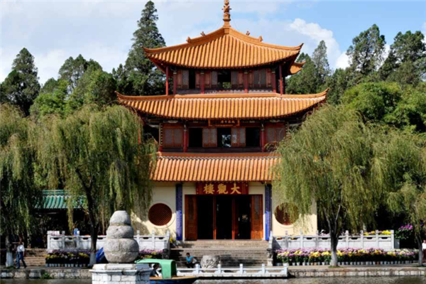 昆明十大最受好评景点：官渡古镇上榜，第八有天下第一联插图7