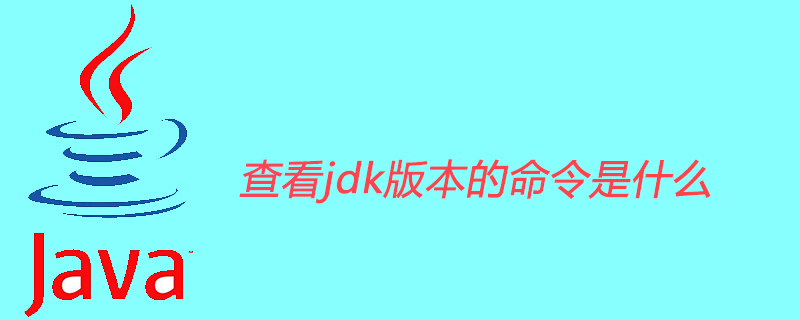 查看jdk版本的命令是什么插图