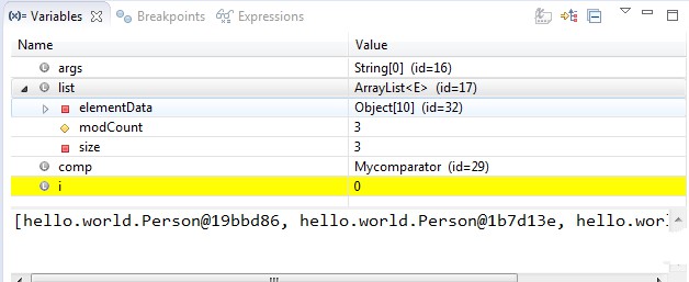 Java Eclipse进行断点调试插图5
