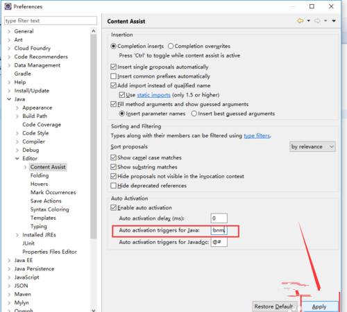 java无法打开智能提示解决方法插图7
