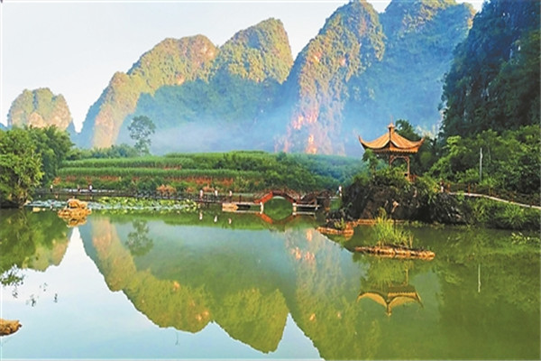 崇左十大风景名胜排名：明仕田园第6，花千骨拍摄地上榜插图8