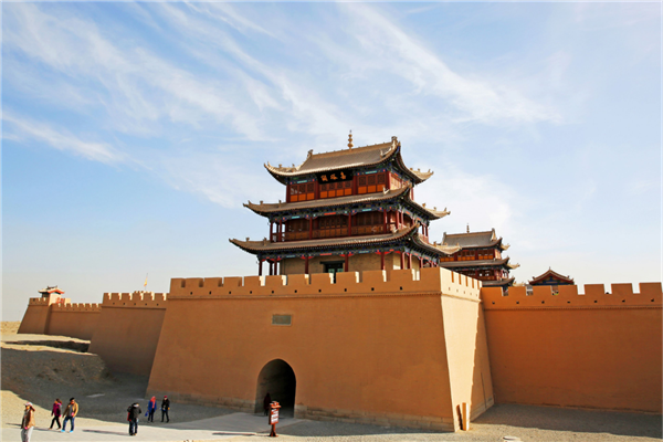 甘肃旅游最值得去的五大景点 嘉峪关建筑宏伟 莫高窟壁纸精美插图3