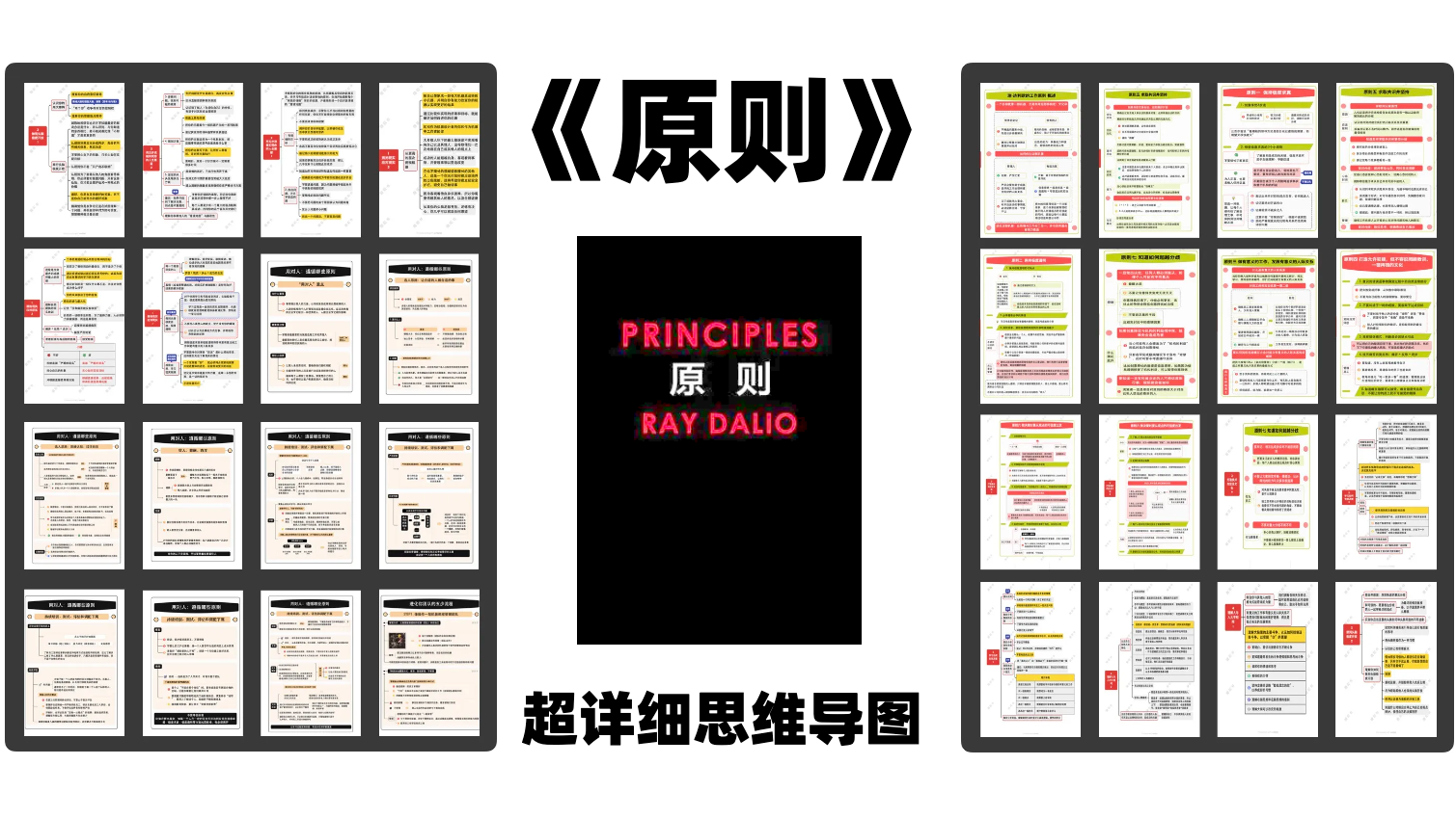 瑞·达利欧《原则》40张超详细思维导图插图